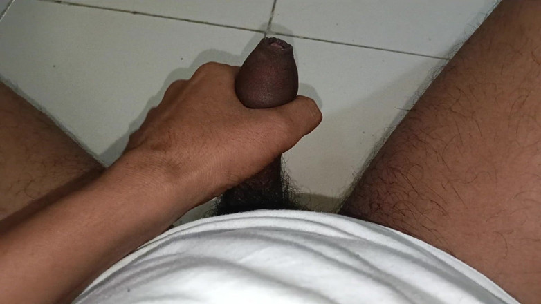Sexboymanisha941: Indian Desi Boy Jerking His Black Dick