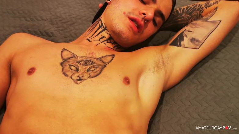 Amateur Gay POV: Páchnoucí nevlastní bratr je chycen