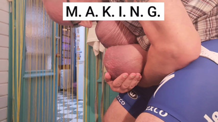 Monster_Meat_: Selfsucking, fingering, wanking playing pleasing my meat