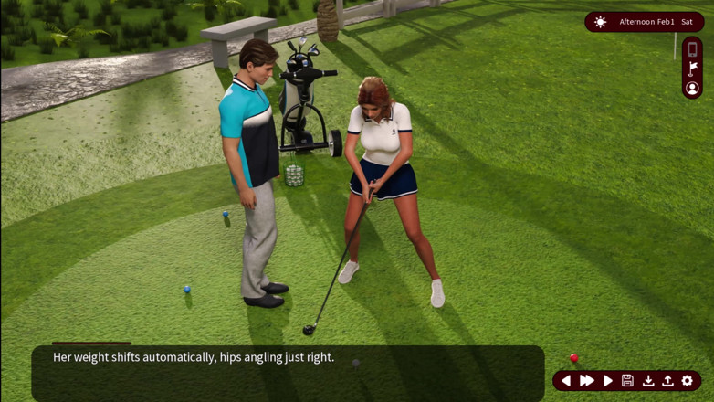Johannes Gaming: Whispers of Desire - Faithfull Path 17 Sessão de fotos e golfe...