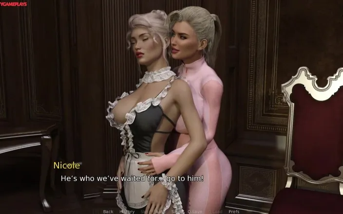 Naughty gameplays: Milfylicious Ep 03 - Intense Threesome Sex with One Sexy Maid with...