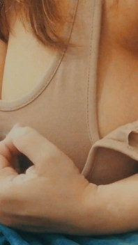 My Stepmother in Law Gave Me Amazing Oily Titfuck by Keeping My Dick Between Her Big Boobs