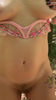 Hairy Teasing in the Forest