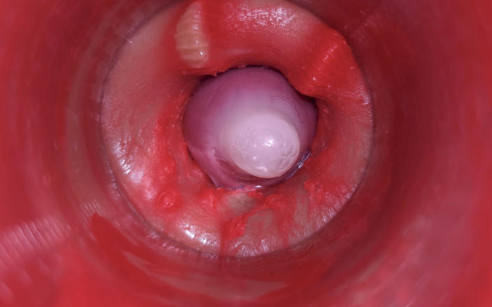 Creme sperm: マンコの中にカメラ:マンコに迫力射精!4K More Spermで最高の内部ASMR