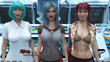 Dirty GamesXxX: Stranded In Space: sexy dívky. Díl 4