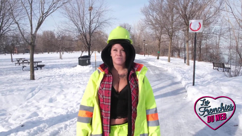 The Frenchies of the web: Eva, a Naughty Quebecer with Big Tits