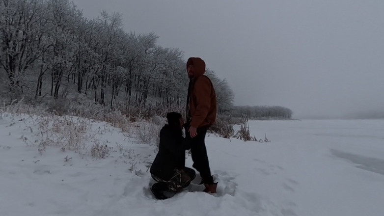 Mya Lane: Atrapado 3 Veces Follando Afuera