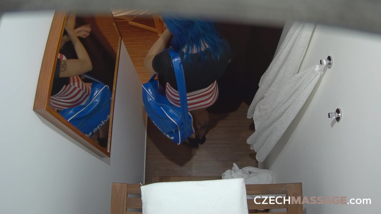Czech Massage: Séc xoa bóp 39: goth babe được thực hiện những mong muốn đen...