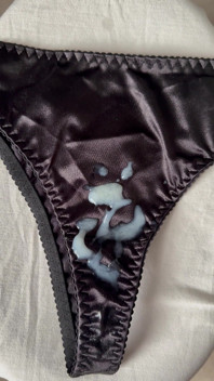 Cum on Wife’s Panties 17