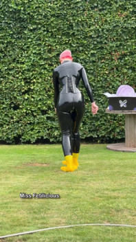 Expectation Walking on Majestic Silicone Paws. Reality Me Trying Not to Faceplant in the Grass While Filming