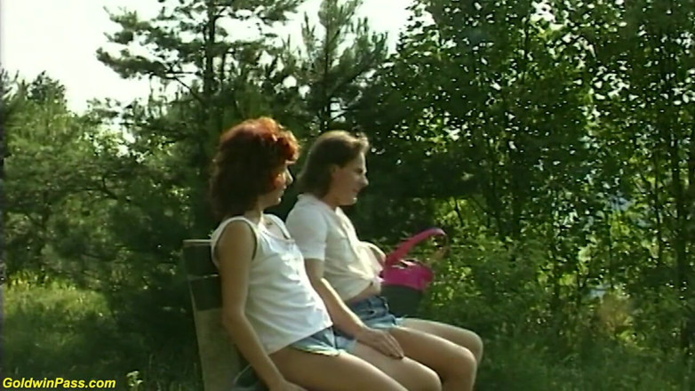 Goldwin pass: Redhead skinny German milf rough outdoor fucked