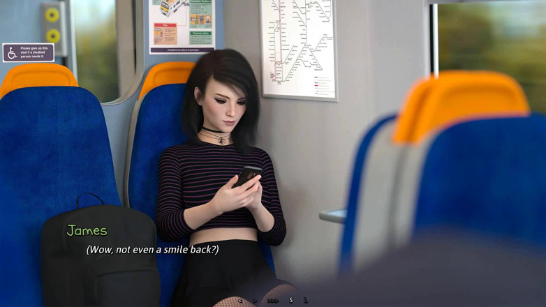 Dirty GamesXxX: Summer heat: sexy super model in the train ep.1