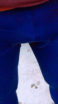 Blue Spandex Suit