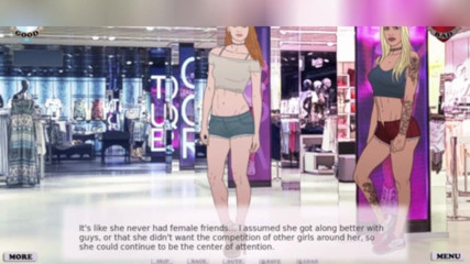 3DXXXTEEN2 Cartoon: New looks for Ashley and Eva. 3D porn cartoon sex