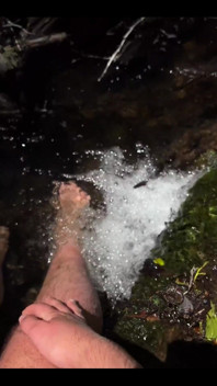 Rushing Water Against My Hirsute Legs