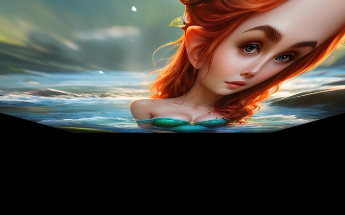 AI Girls: Awek hamil Elf yang cantik bahagian - 01