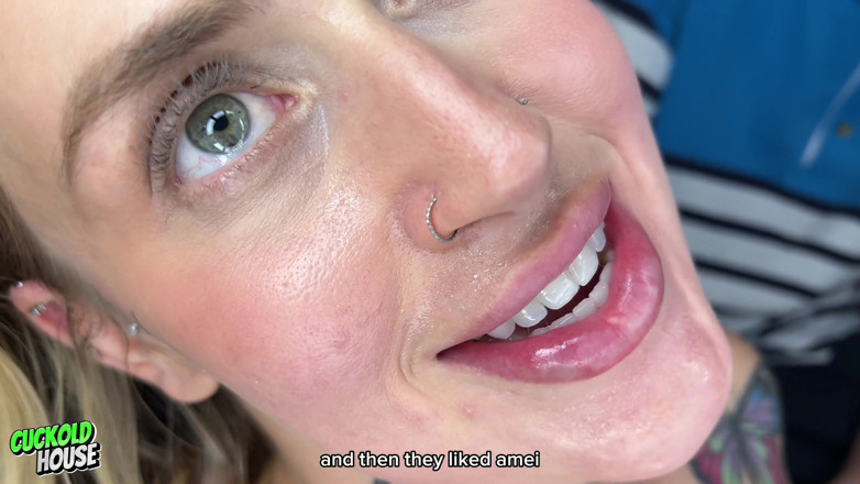 CuckoldHouse: Married Woman Participates in an Orgy with 3 Men While Her...