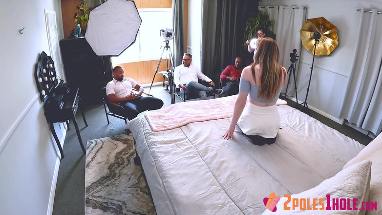 CreamPiled: Faire connaissance avec Alaina avant ses 2 grosses noires