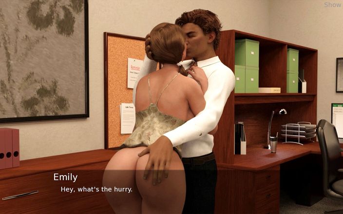 Porny Games: Project hete vrouw - vriendpaar dat seks heeft op het werk 14