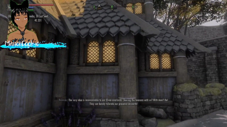 Manor Cookie: Skyrim B 和 l mod - 在大厅里与多个女人发生性关系，更多任务和庆祝