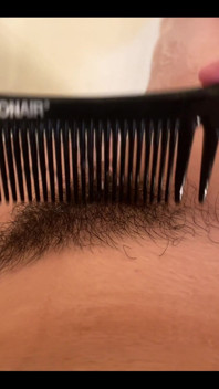 So Bushy I Can Run a Comb Through It