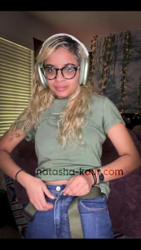 Now I Get to Share a Vid of Me Flashing My Bush and My Tits