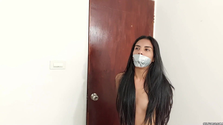Selfgags Latina Bondage: Selfbondage Gone Wrong: Suddenly We Were All Tied Naked and...
