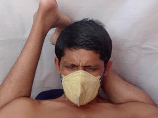 Che: Gaura curului Bihg Negru Desi Man futai cu degetul