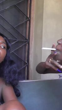 Ebony Girls Smoking