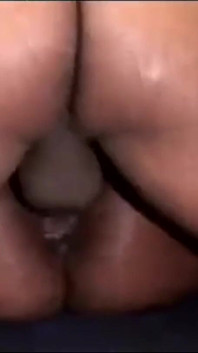 Thick Slut Enjoys 2 Cocks