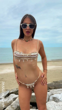 Beauty Dance and Tropical Chill in Sexy Bikini