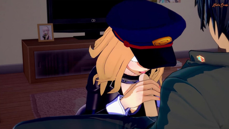 Hentai Smash: Camie Utsushimi gets anal fucked doggystyle until he cums in...