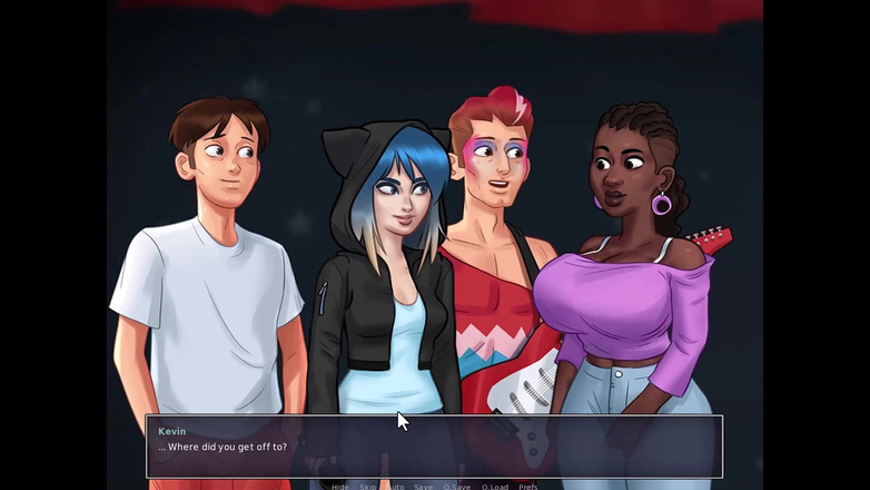 Johannes Gaming: Summertime saga - 대학에서 미스 이인종간 따먹기