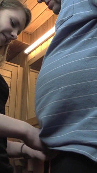 The young Nina 19 is fucked as a punishment, part 1
