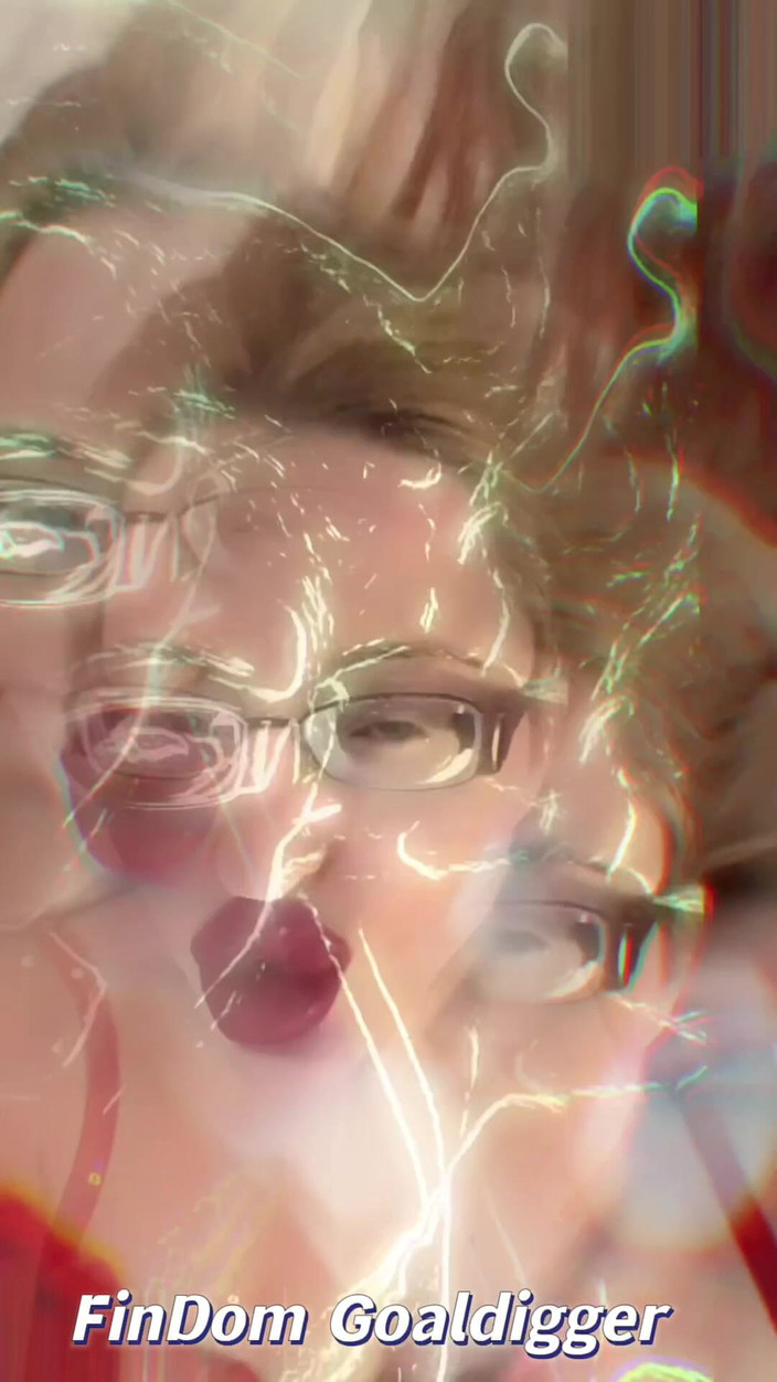 FinDom Goaldigger: 红色唇膏是美的象征