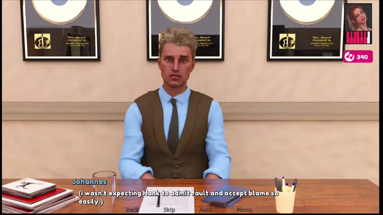 Johannes Gaming: Melody #42 - Melody去接受电台采访...Johannes干了xianne...约翰尼斯和梅洛迪去吃晚饭。