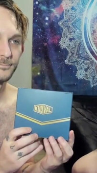 Анальна іграшка, масажер простати, вібратор з розпакуванням кільця пеніса