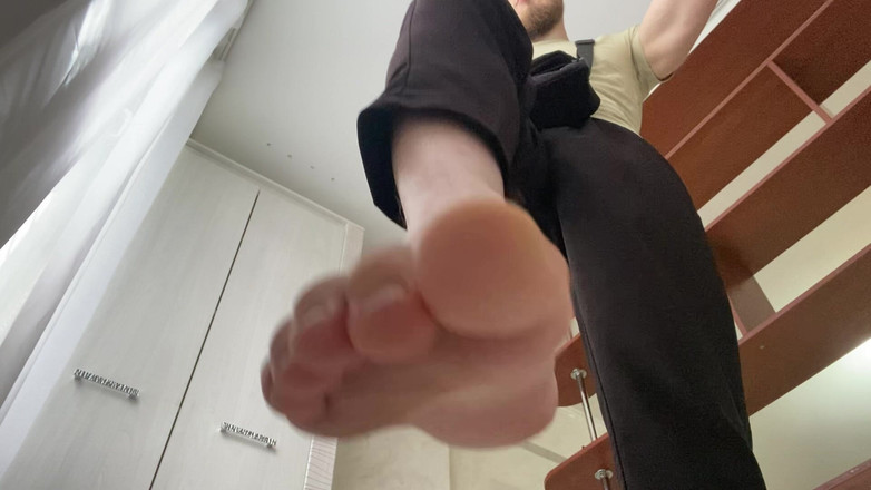 Hunky time: Hetero noha, spitting sezení
