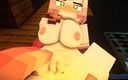 VideoGamesR34: Tijera de papel rock! Minecraft lesbianas animación porno