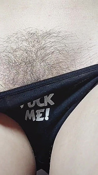 Dirty and Wet Pad, I Had to Take off My Panties!