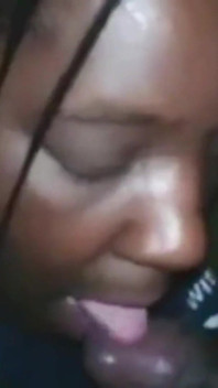 Sucking Licking Big Black Cock Outdoors Moaning Groaning
