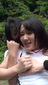 Japanese Babe Fucked Out in The Woods and Gets a Facial