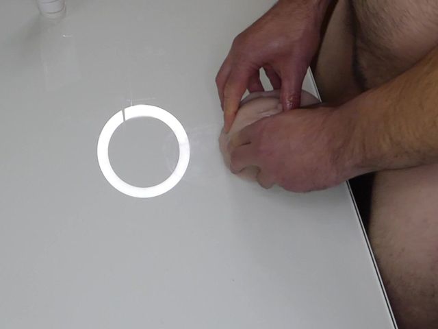 Big Cumshot After Fucking a Sex Toy (Cums so yummy)