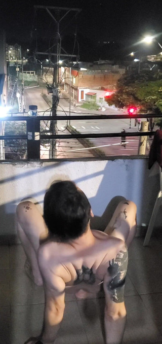 SlutClosetedfag: Daha Fazla Balkon Eğlencesi