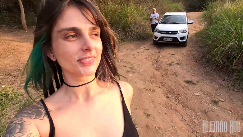 Alemao Hub: Dread heet wordt nat tijdens het neuken en we werden...