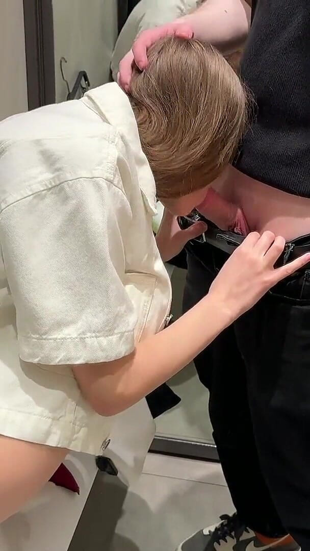 Sex in the Fitting Room with a Sales Consultant! (Luxary Sexes)
