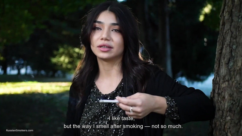 Russian Smokers: Wywiad na palenie z Zariną