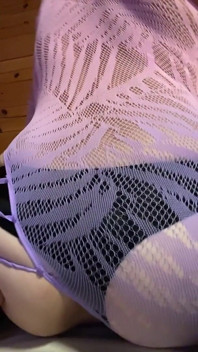 Rainbow Lace Lingerie Anal