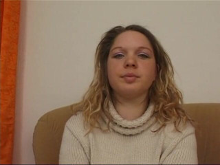 German Classic Porn videos: Nice chubby teen doing her first video