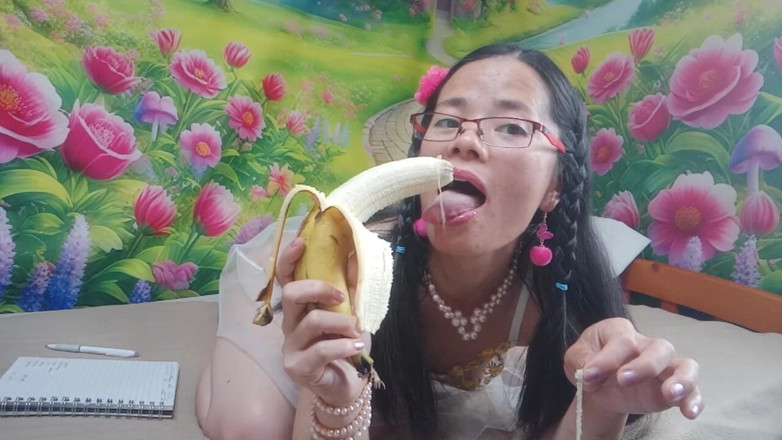 sweethanajapanese: ดูดกล้วยวิดีโอพิเศษทําให้คุณเปิด